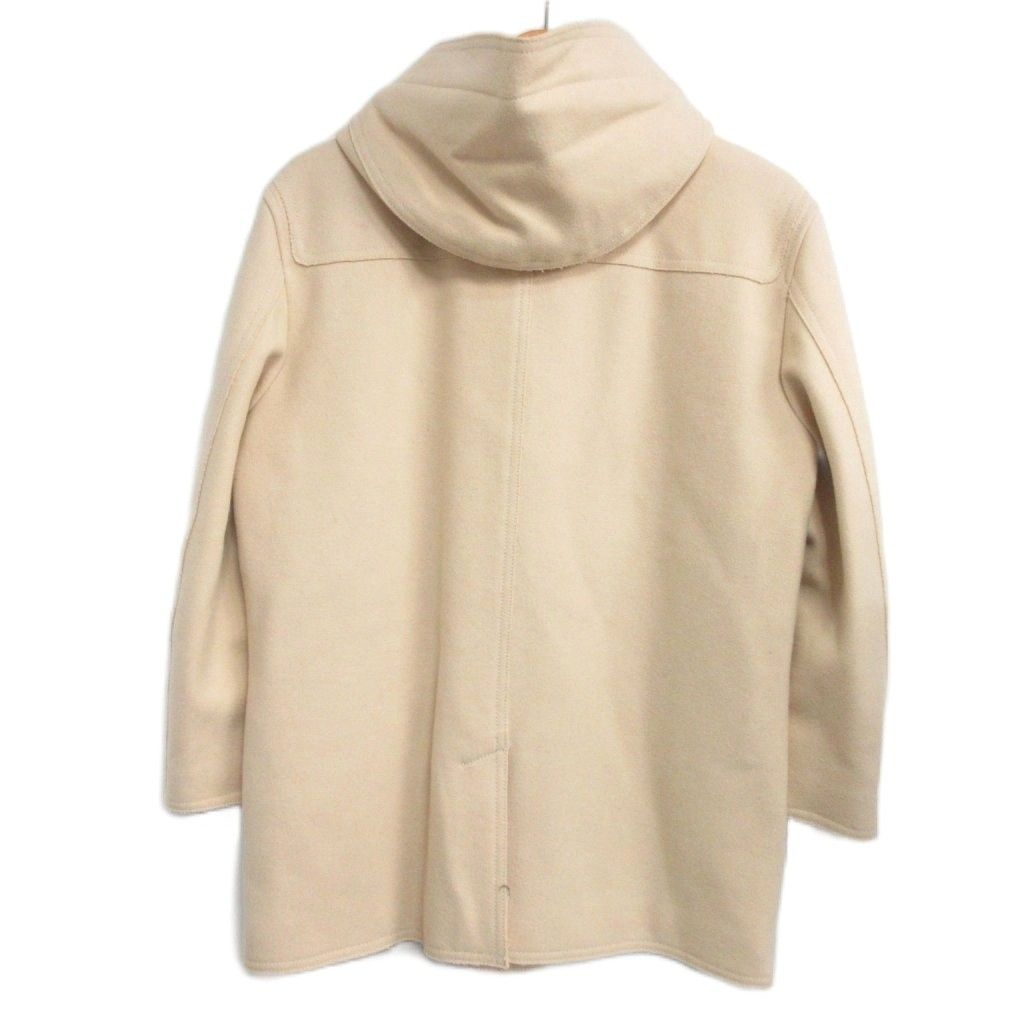 バーバリーブラックレーベル BURBERRY BLACK LABEL ノバチェック ダッフルコート 中綿 キルティング トグル ベージュ L IBO84