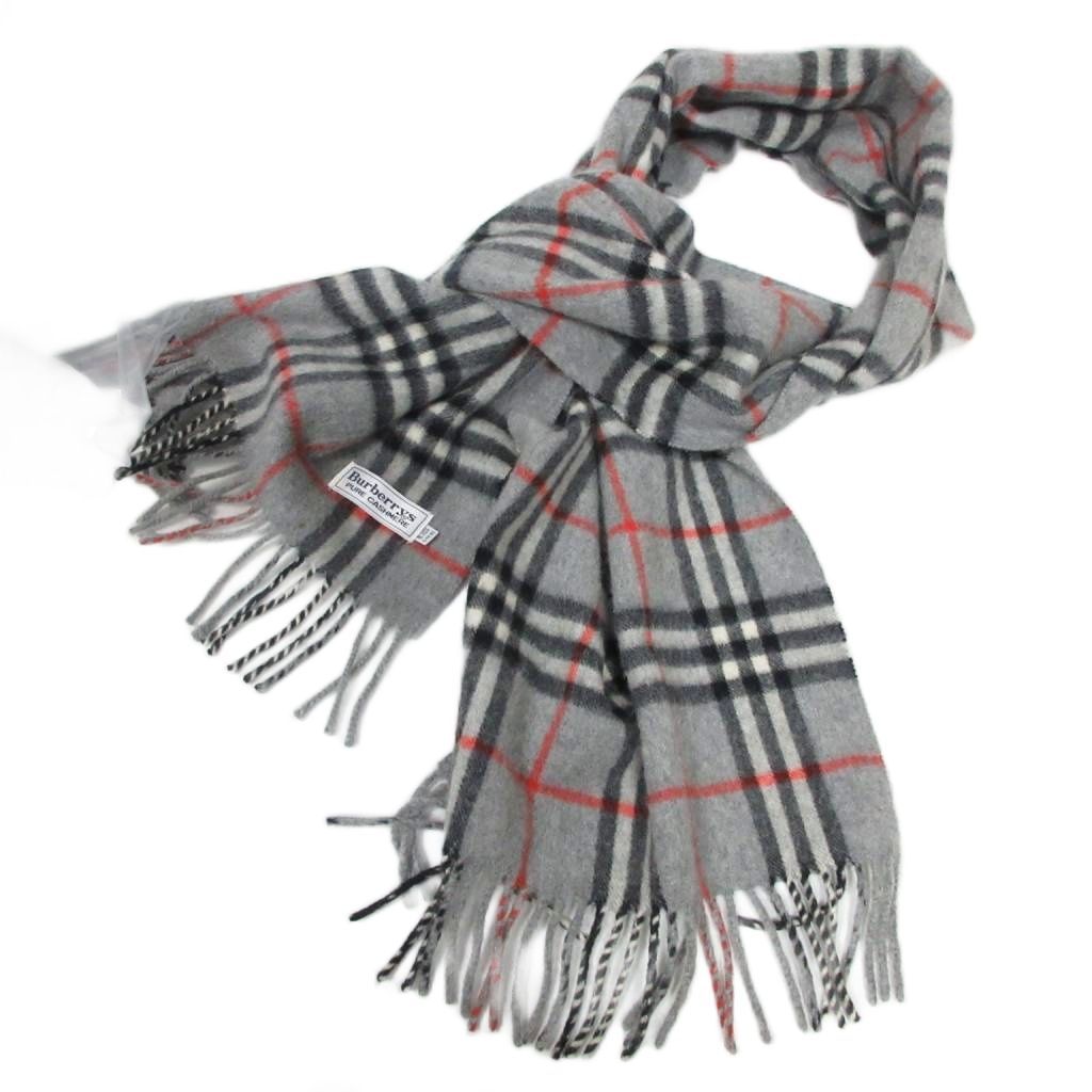 バーバリーズ Burberrys ヴィンテージ ピュアカシミア マフラー ノバ
