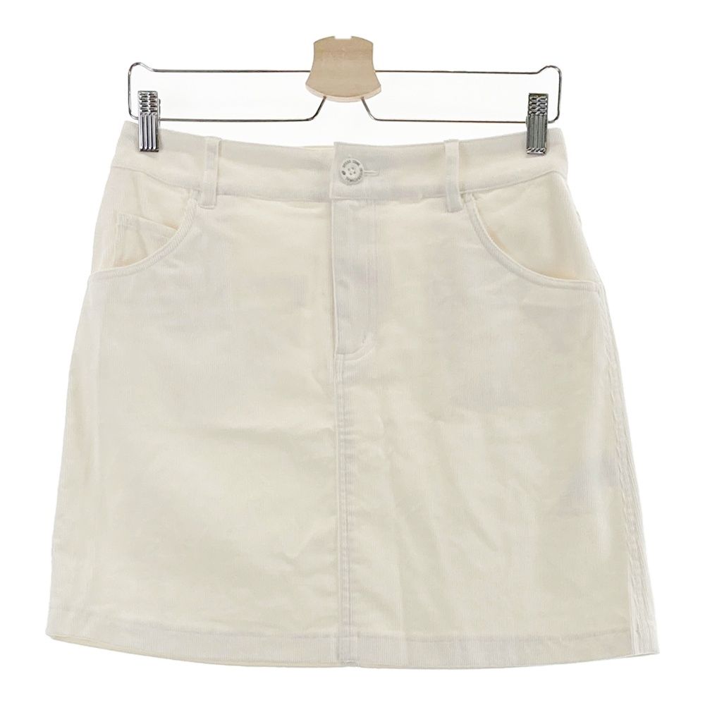 サイズ：38 ZOY ゾーイ コーデュロイスカート ホワイト系