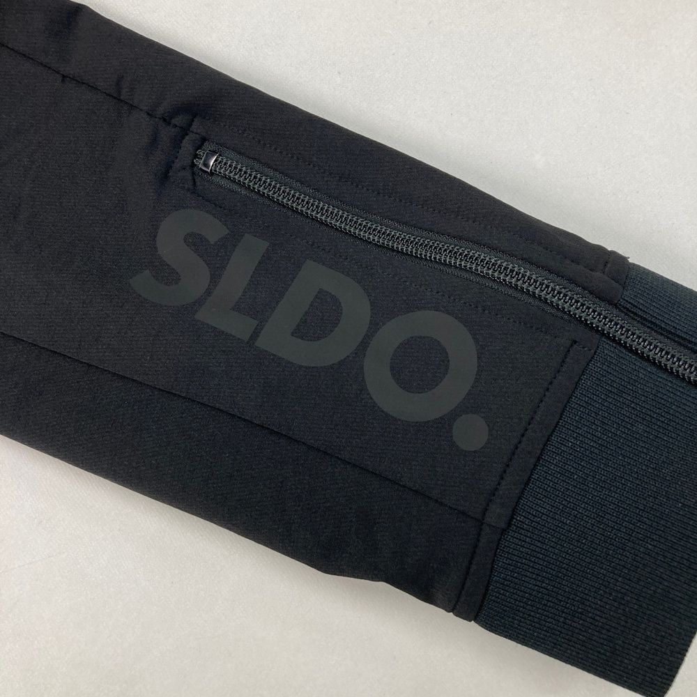 サイズ：S SLDO. エスルド ダブルクロスストレッチ リブパンツ