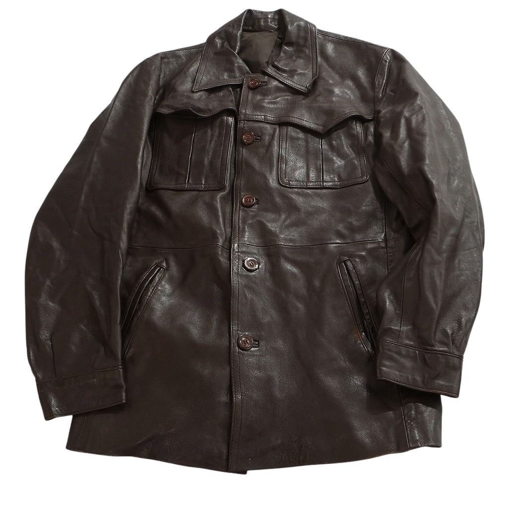 古着卸 まとめ売り レザー ジャケット MIX 2枚セット (メンズ  