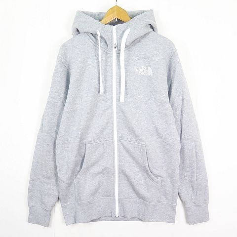 ザノースフェイス THE NORTH FACE Rearview Full Zip Hoodie スウェットパーカー M グレー NT12442 2sa7017