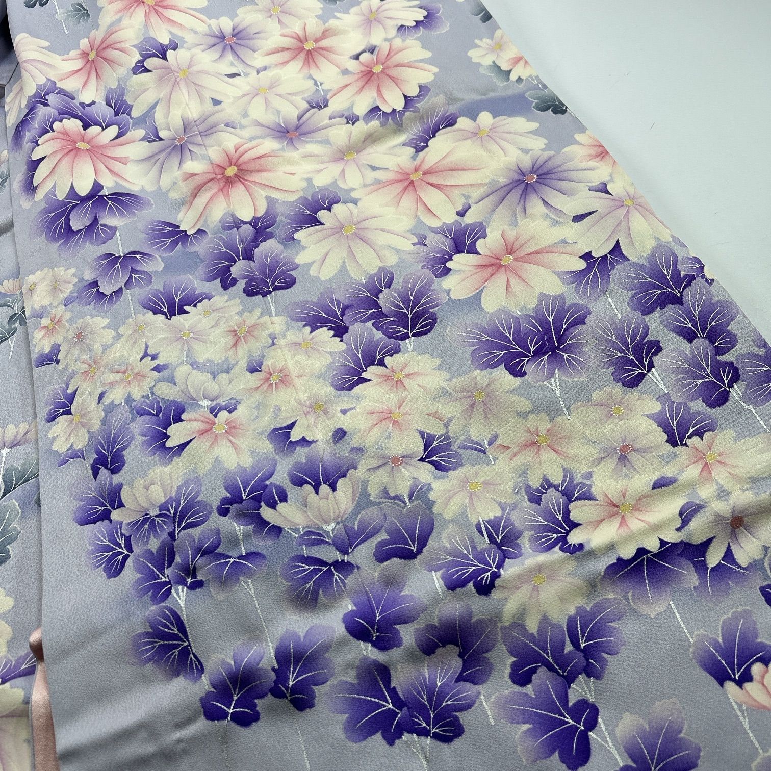  振袖 正絹 着物 同梱 リメイク用 着付け L 238 振袖 着物