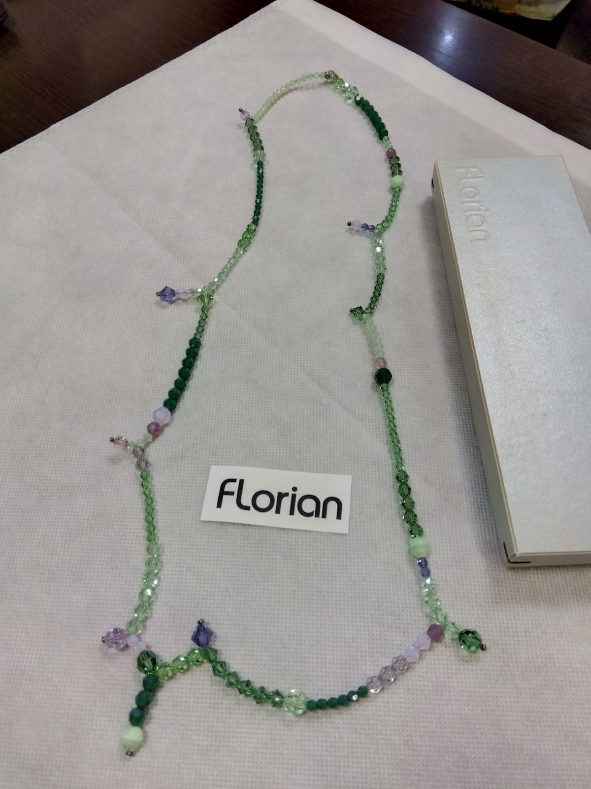 M20 FLORIAN フローリアン ネックレス グリーン系