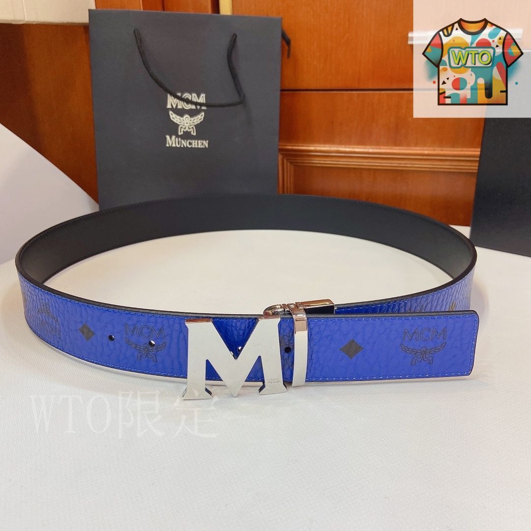 今日 MCM ムービー クラウス ダブルフェイスベルト