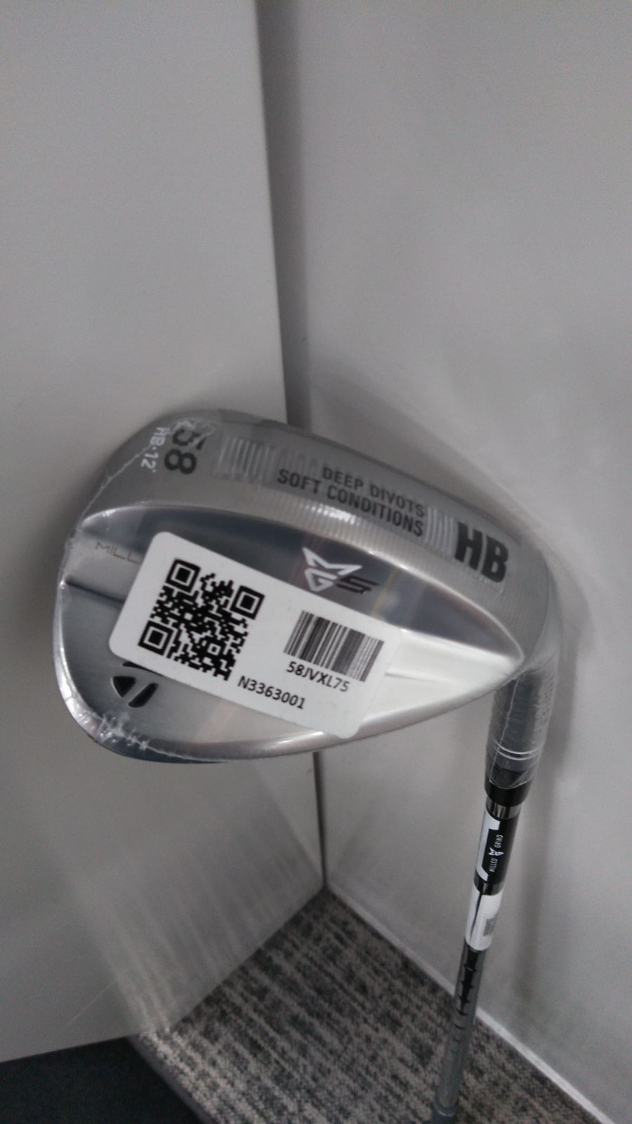 Wg カスタムスペック テーラーメイド MG5 MILLED GRIND 5 WEDGE ウェッジ 58° HB-12 メンズ 右用 N.S.PRO 950GH NEO S TaylorMade 日本 モデル 浦安店