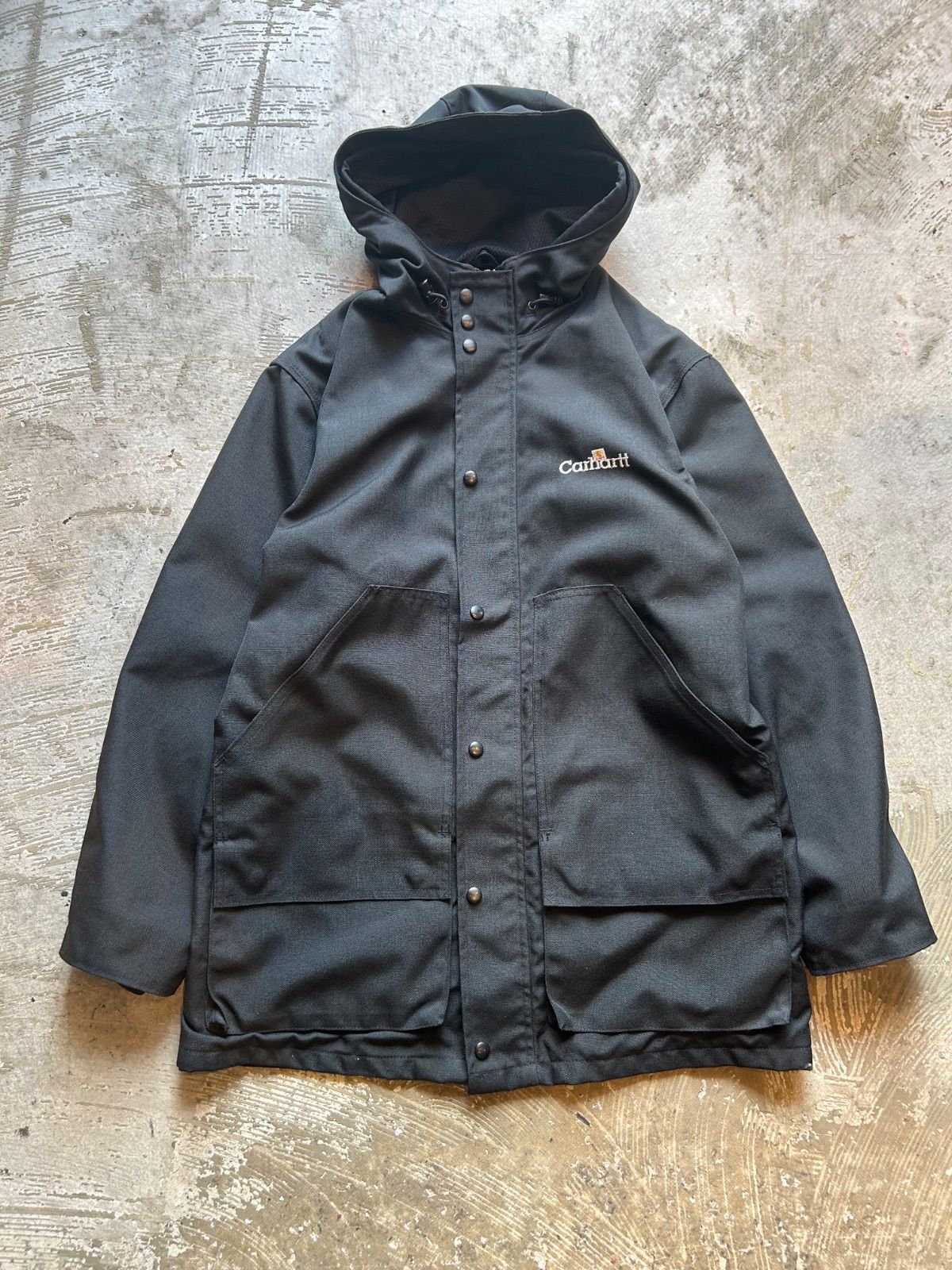 90s〜00s carhartt カーハート extremes nylon jacket エクストリームスジャケット ナイロン 黒