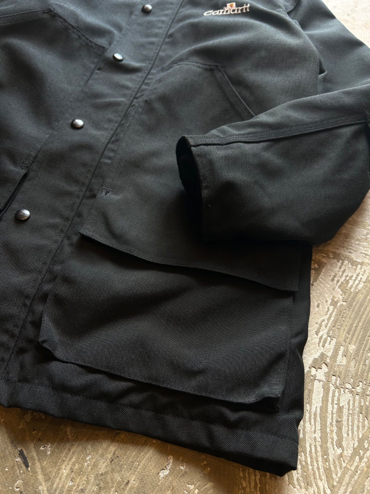 90s〜00s carhartt カーハート extremes nylon jacket エクストリームスジャケット ナイロン 黒