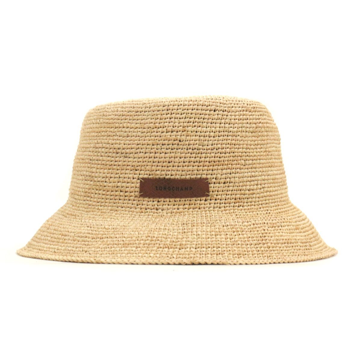 ロンシャン ラフィアバケットハット