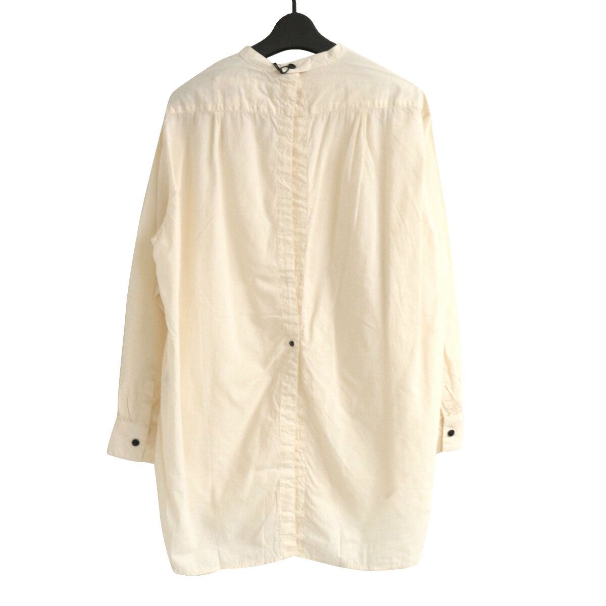 OUTIL ウティ 19AW CHEMISIER CORSIER バックオープンブラウス 0 OU