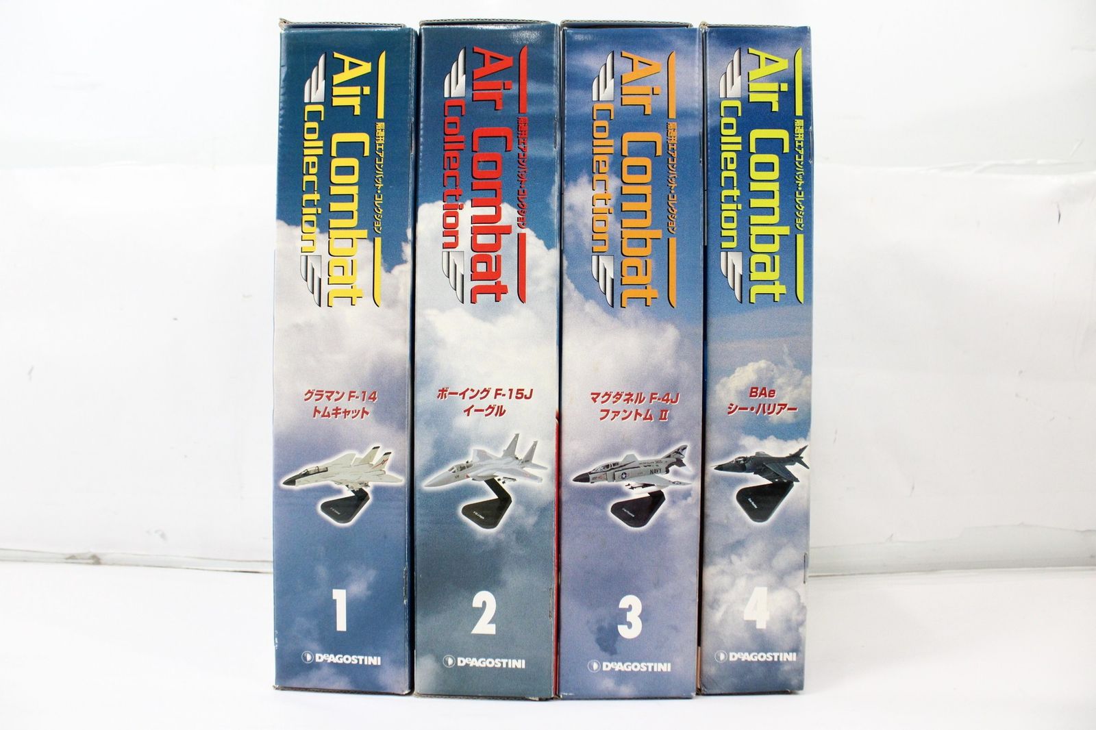 デアゴスティーニ エアコンバット・コレクション 1巻～4巻 模型 ホビー