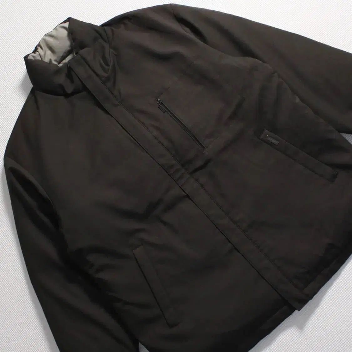 90s YVES SAINT LAURENT イヴ サンローラン リバーシブル ダウンジャケット