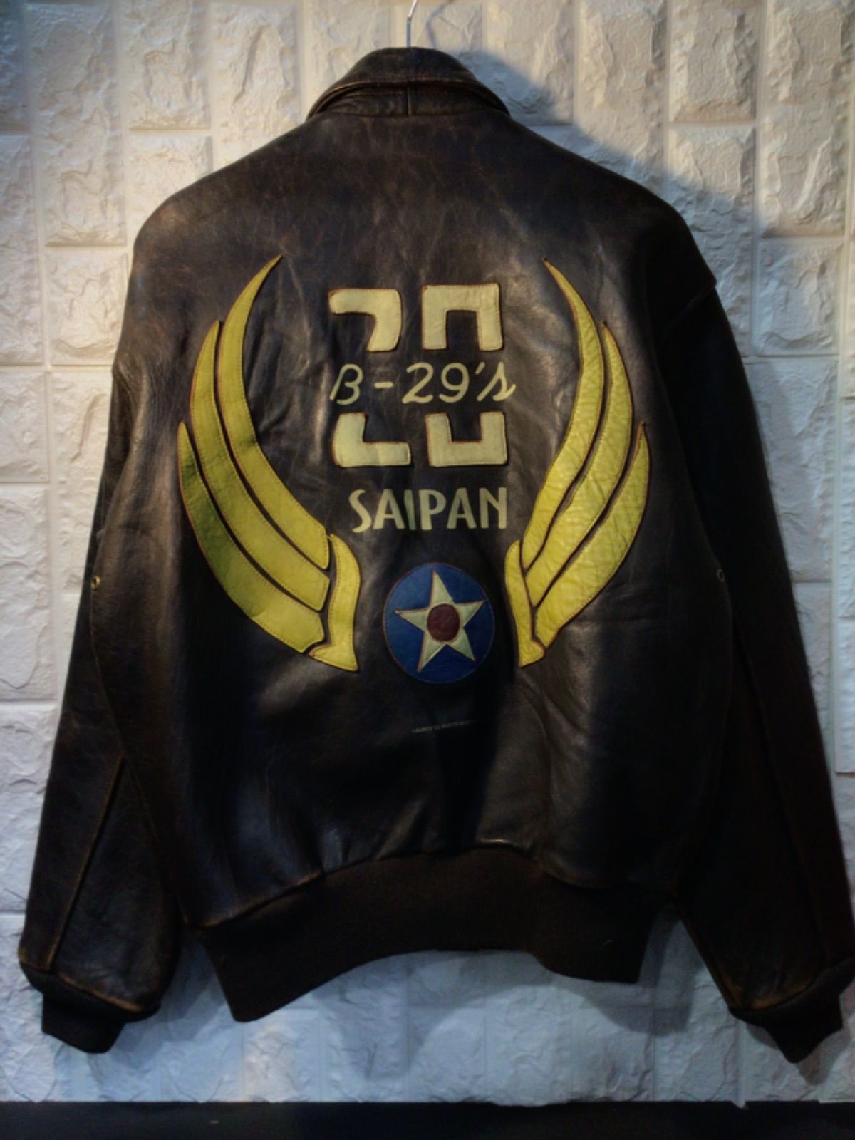 AVIREX 羊革 第20空軍 B-29 A-2 フライト ジャケット