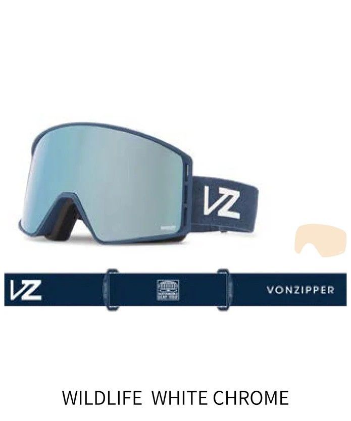 2025 2026 VONZIPPER ボンジッパー JAPAN FIT MACH XL スノーゴーグル NVY BF21M700