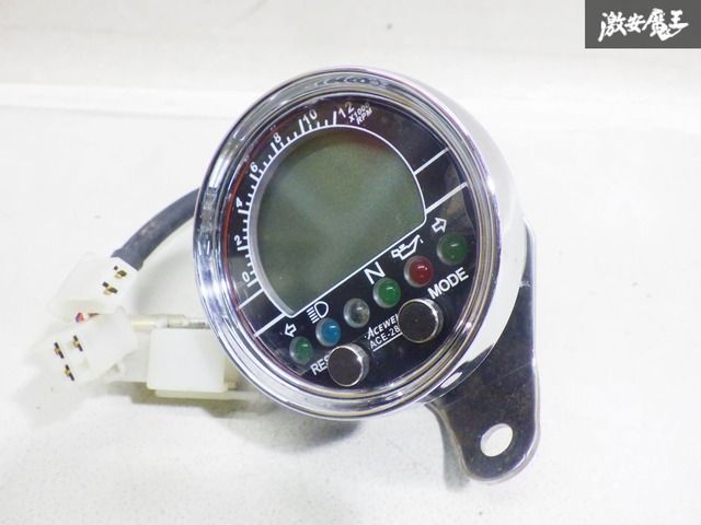 ストア出品】ACEWELL エースウェル 汎用 多機能デジタルメーター