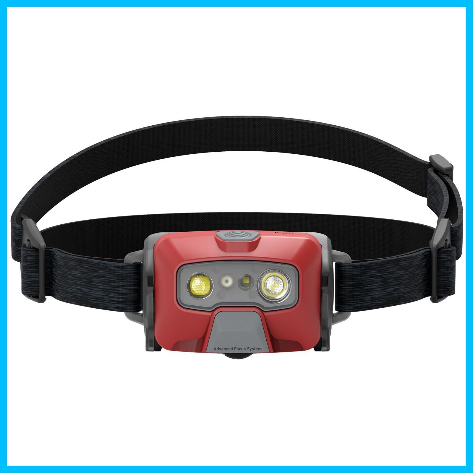 新着商品 Red Core 最大800lm 明るい HF6R IP68 防水 小型 充電式 126g 軽量 ヘッドライト 赤色サブライト 釣り 登山 led キャンプ アウトドア Ledlenser レッドレンザー 作業用 502967