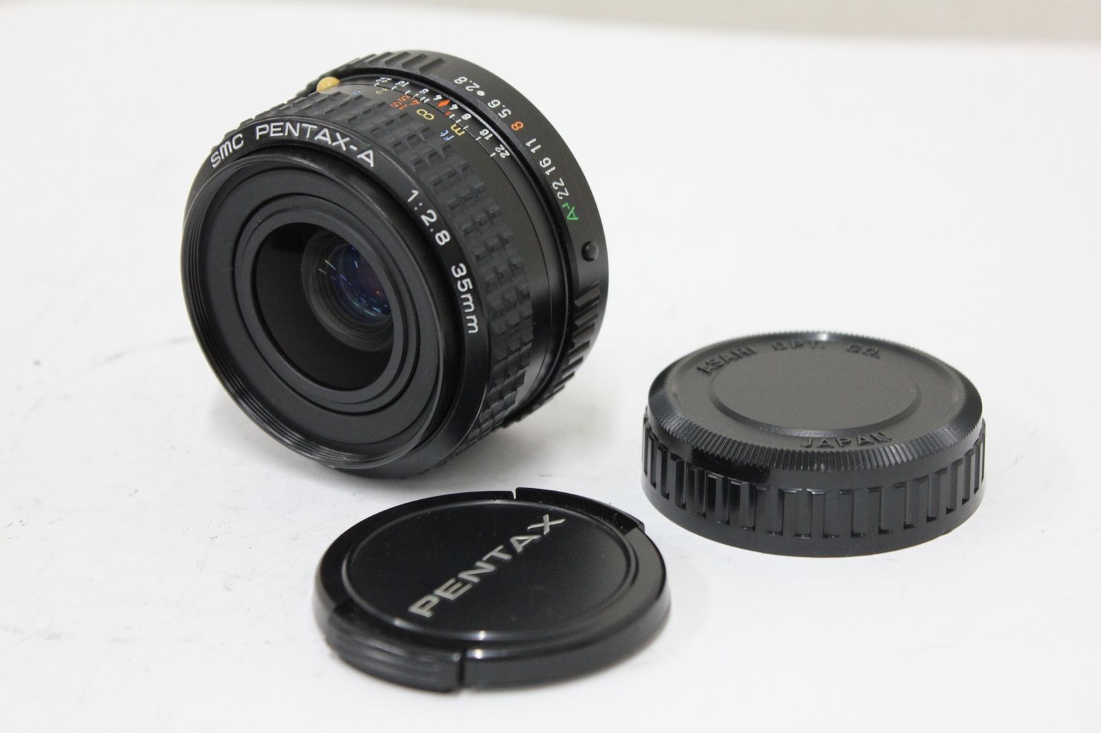 返品保証 ペンタックス Pentax smc PENTAX-A 35mm F2.8 レンズ e3784