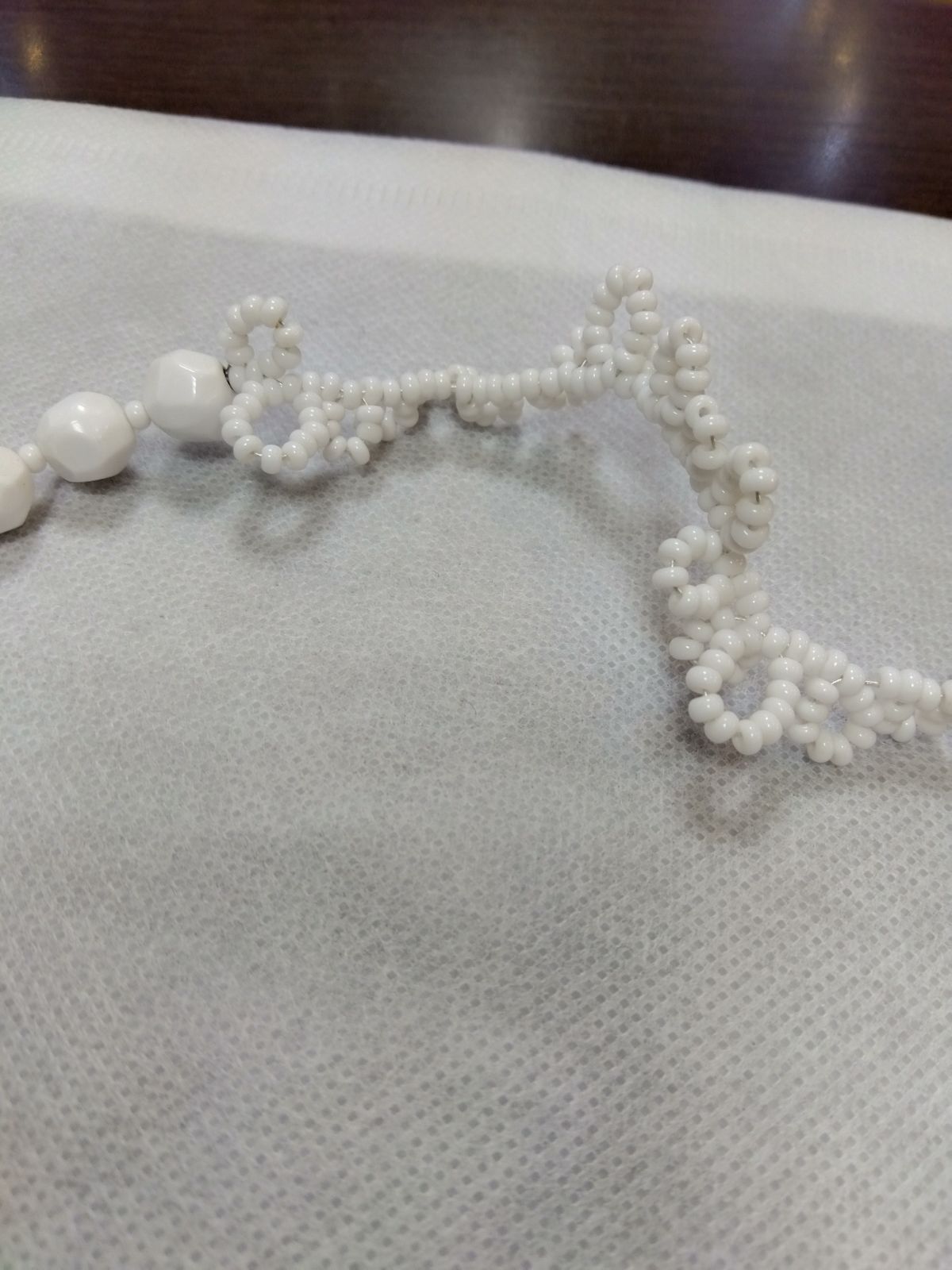 M 20 FLORIAN フローリアン ネックレス ロング 白