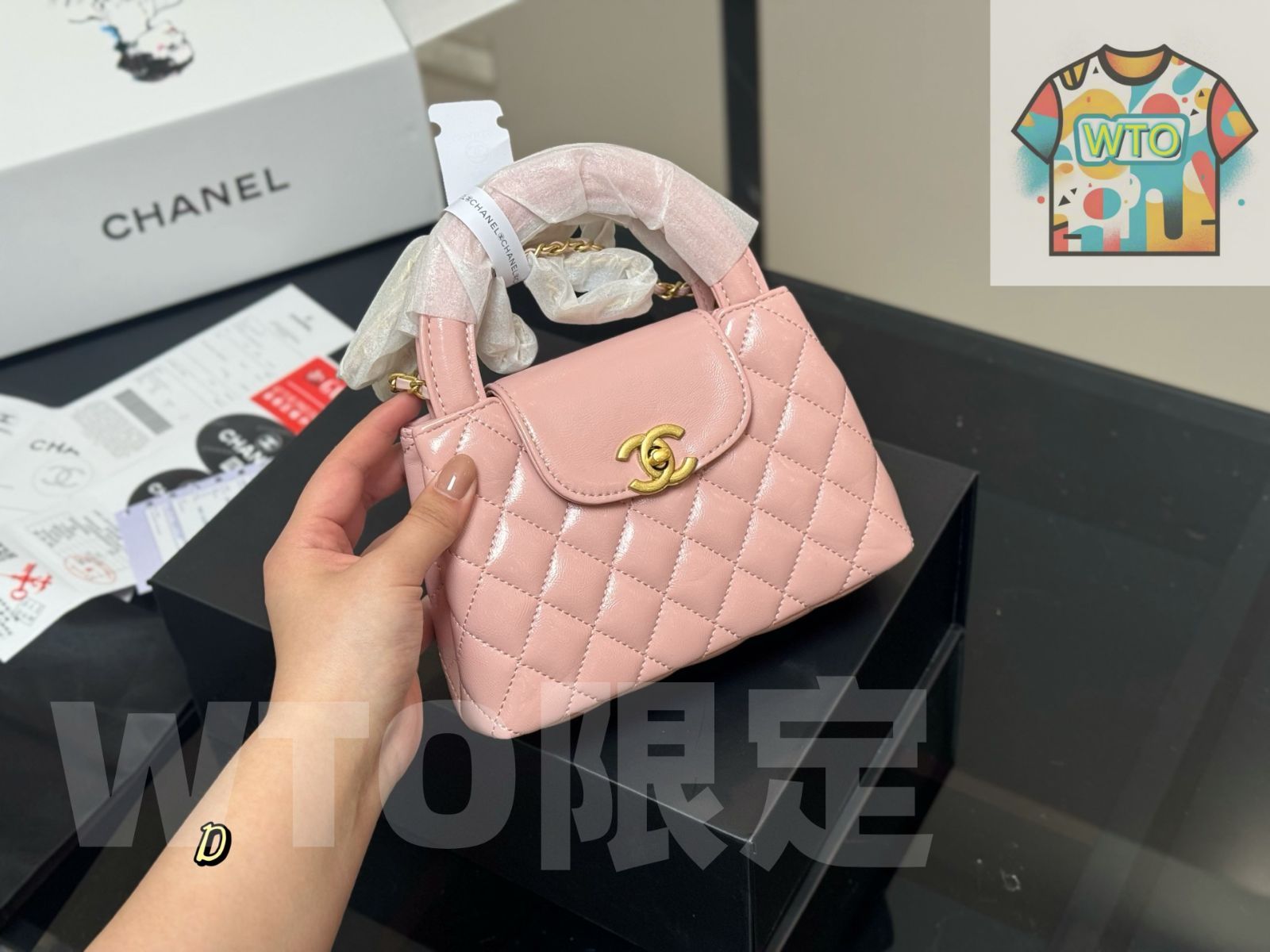 今日 Chanel シャネル 23Kケリー 油圧レザーで高品質-WTO輸入1 GINKGOPHARMACY_COM