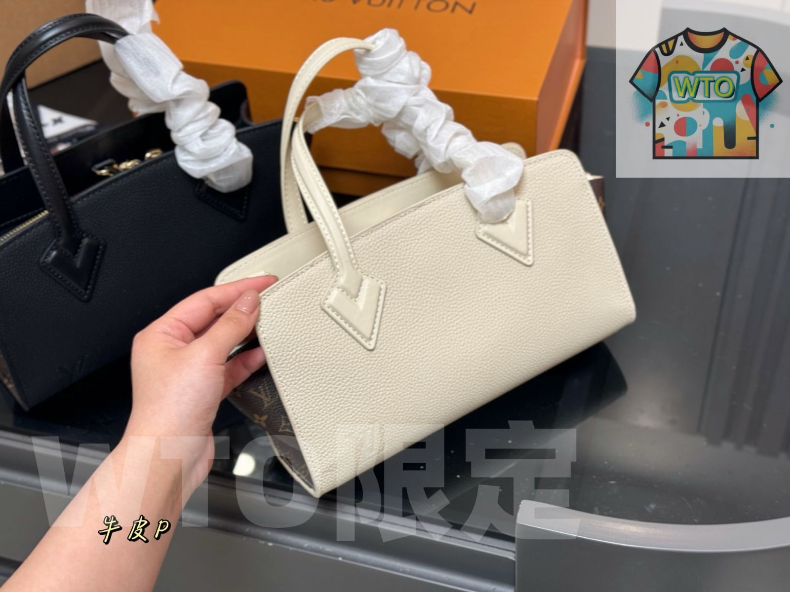 今日 Louis Vuitton ルイヴィトン ヴァレンヌ ハンドバッグ 牛皮とクラシック老花を -WTO輸入1