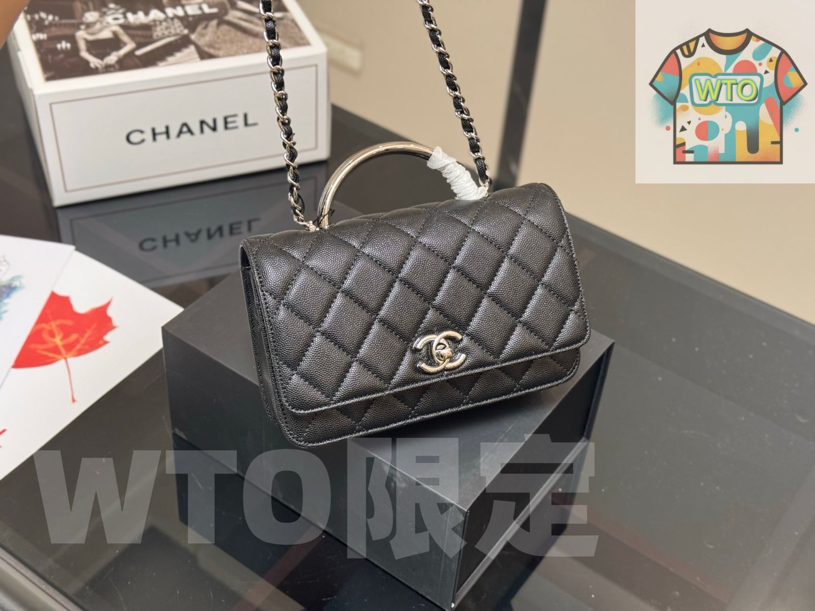 今日 Chanel シャネル ファイナンスバッグ 新型ハンドル搭載で 感豊か-WTO輸入1