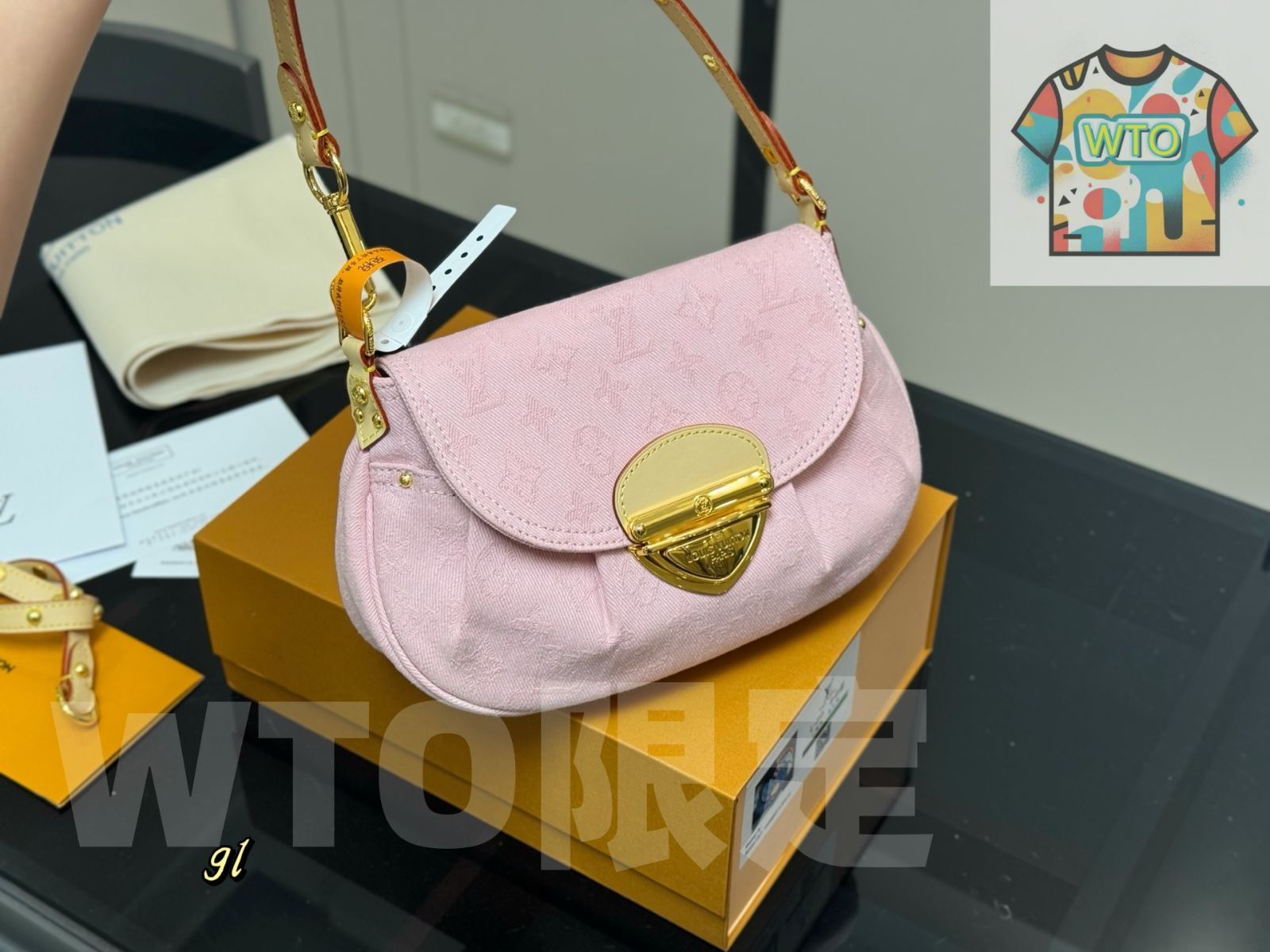 今日 Louis Vuitton ルイヴィトン デニムシリーズ 元宝バッグ コンパクトでファッション的な魅力を持つ-WTO輸入1