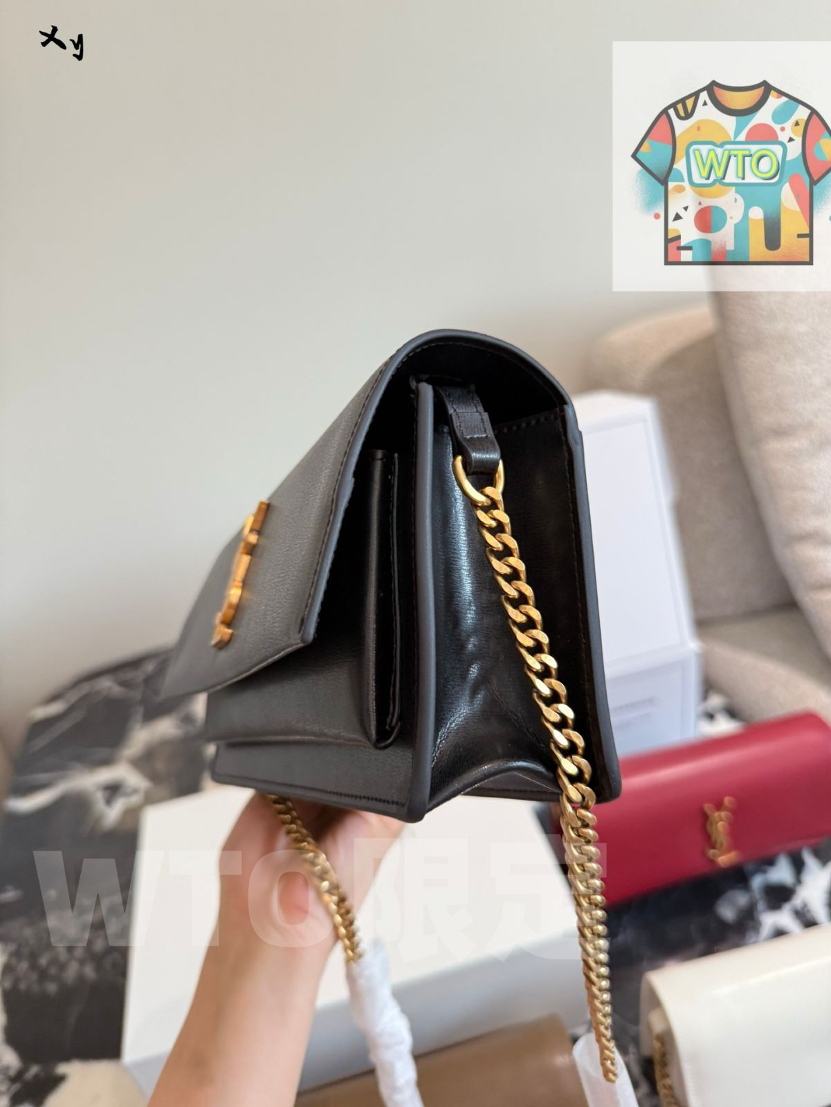  今日 YSL イーエスエル サンセットV でおしゃれ ハンドバッグ バッグ