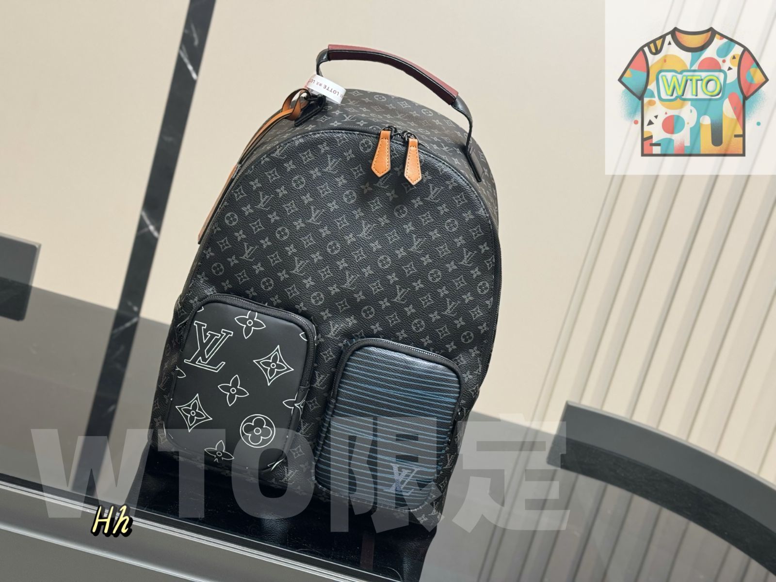 今日 Louis Vuitton ルイヴィトン 最新款リュックサック 超高精細度の五金ロゴマークを備える-WTO輸入1