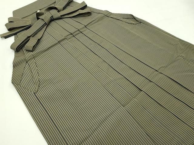 平和屋着物 上 男性 馬乗り袴 縞 CZAA4304s5