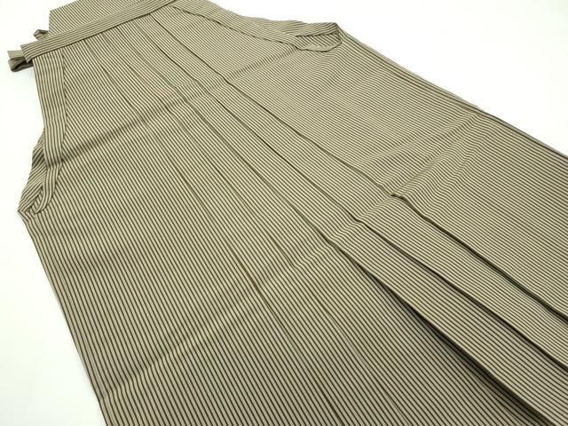 平和屋着物 上 男性 馬乗り袴 縞 CZAA4306s5