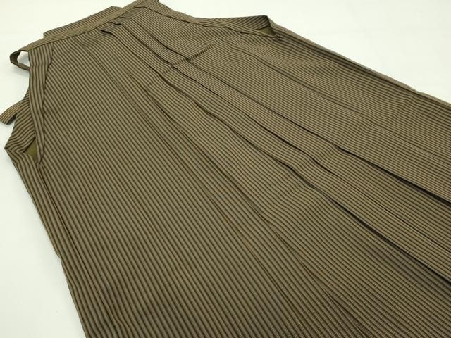 平和屋着物 上 男性 馬乗り袴 縞 CZAA4310s5