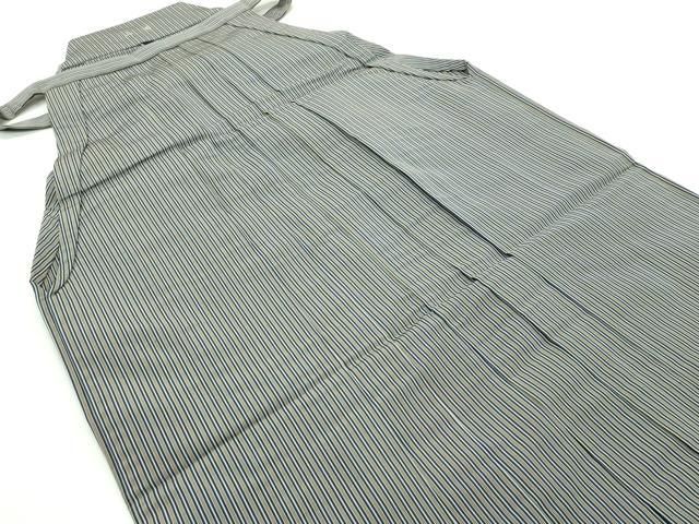 平和屋着物 上 男性 馬乗り袴 縞 CZAA4313s5