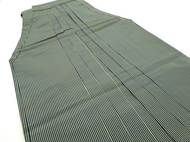 平和屋着物 上 男性 馬乗り袴 縞 CZAA4314s5