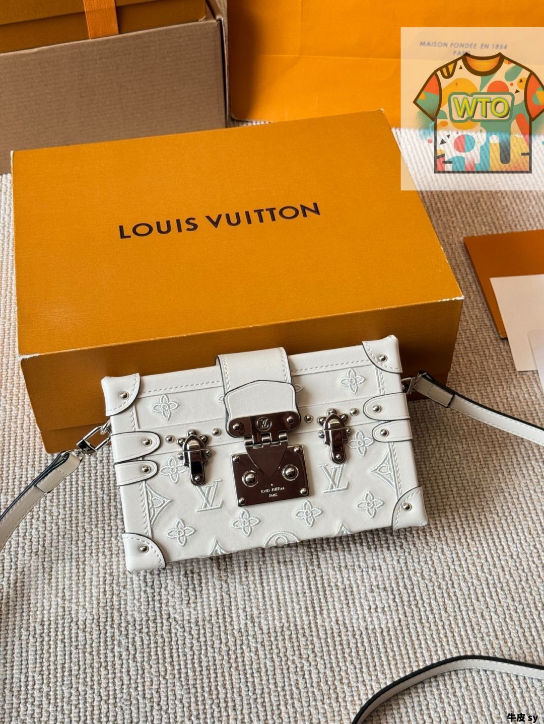 今日 Louis Vuitton ルイ ヴィトン プチマルル ボックスバッグ モノグラム柄の硬質デザインでスタイリングに最適