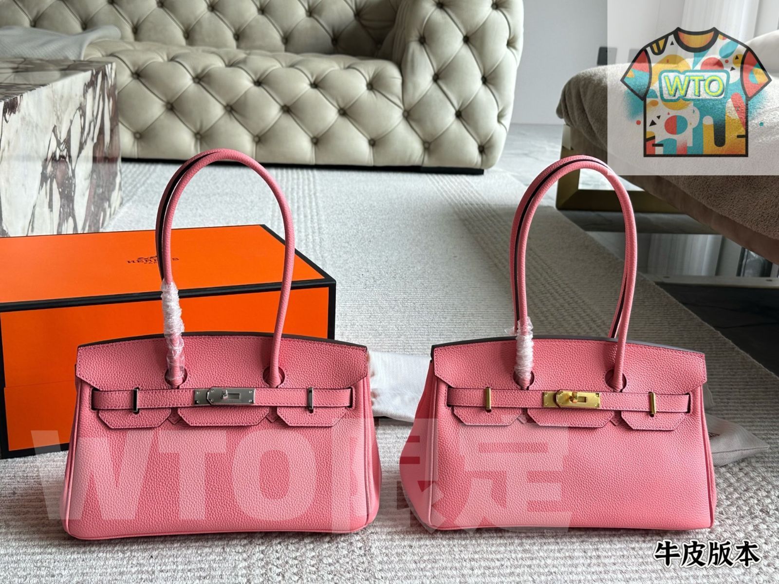 今日 Herm s エルメス ブルージュウボックス 頭層牛皮製で質感に優れる-WTO輸入1