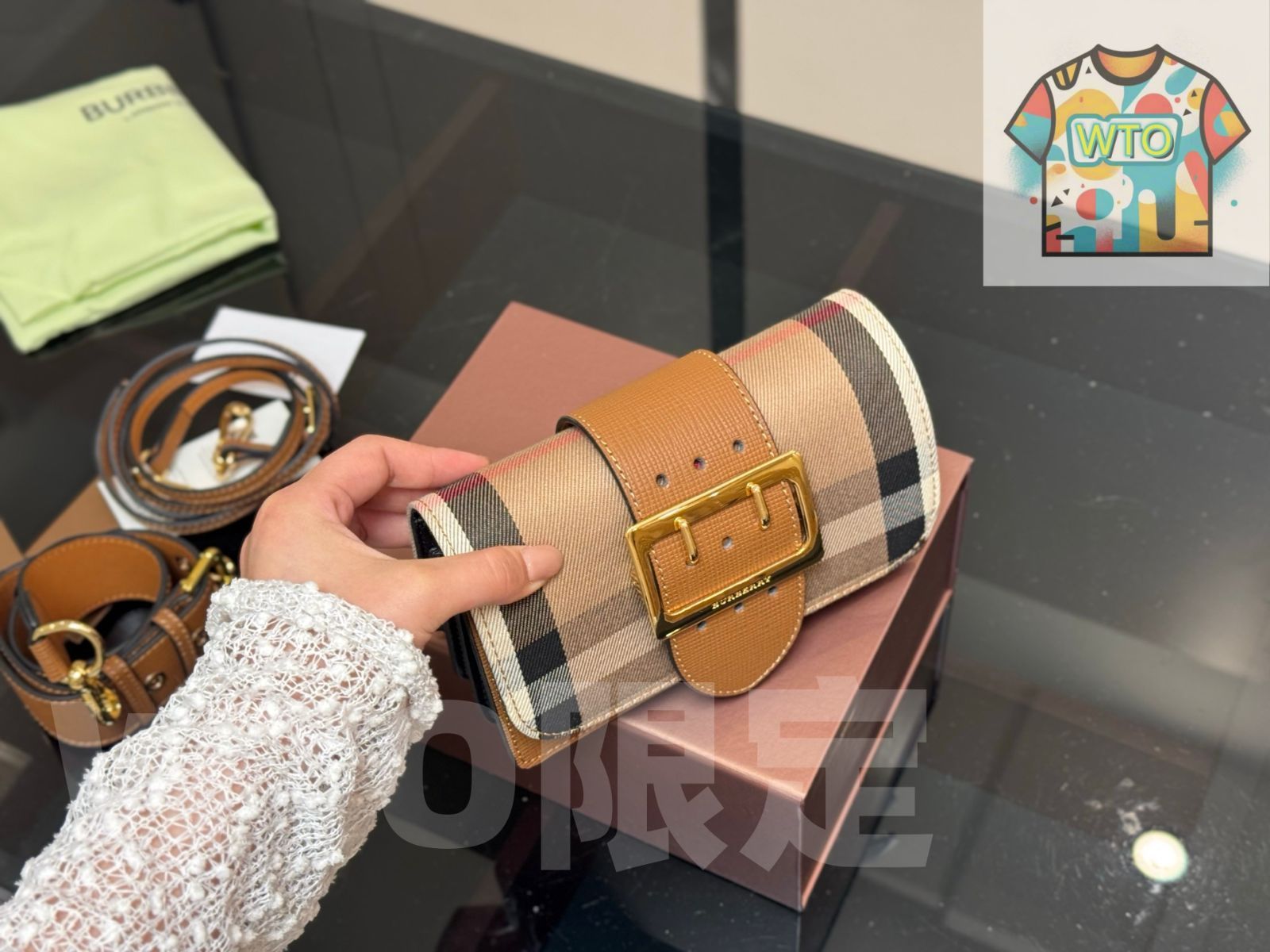 ダブルショルダーストラップバッグ