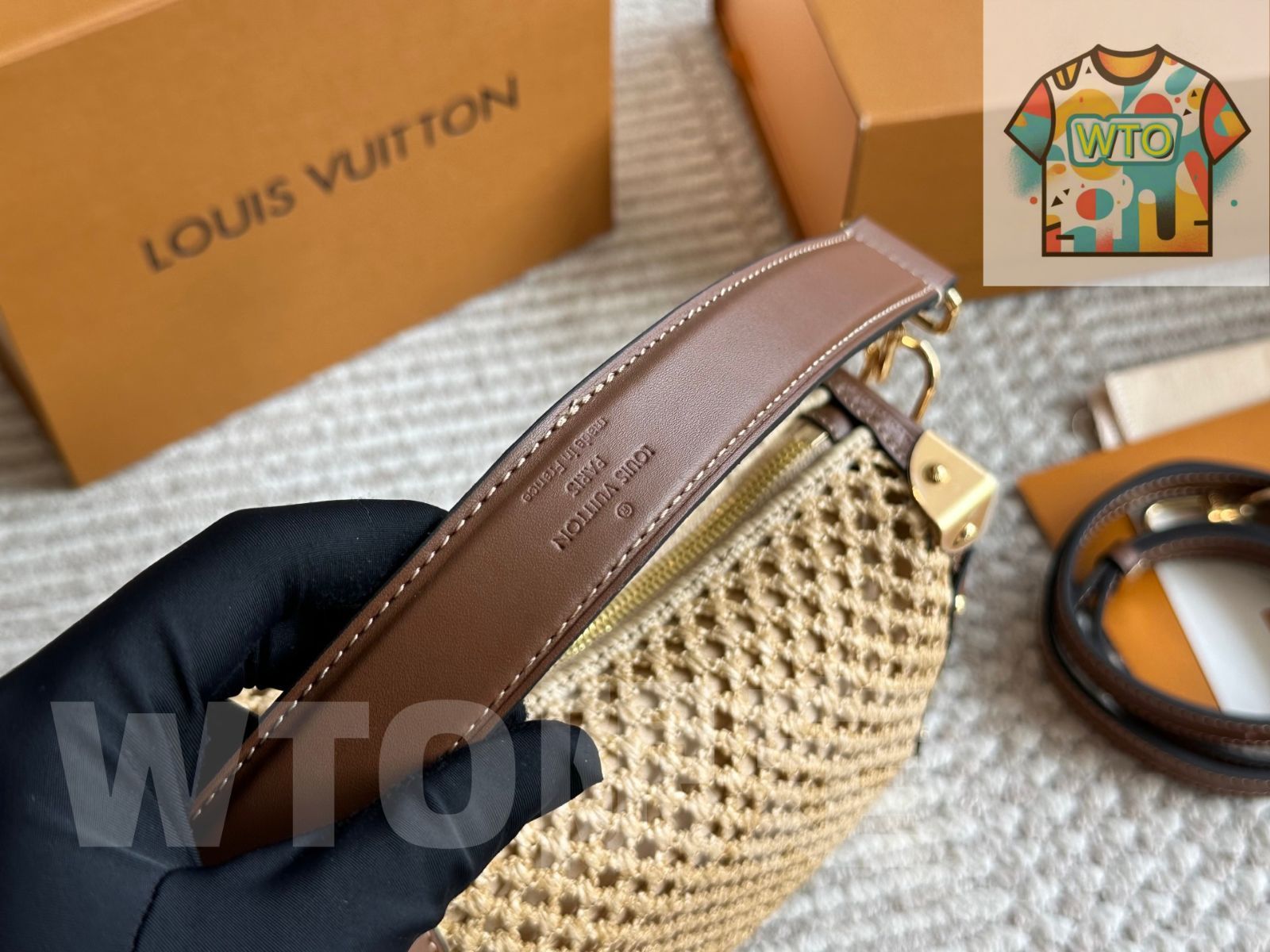 今日 LOUIS VUITTON ルイ ヴィトン わら編みバッグ き 度假に最適