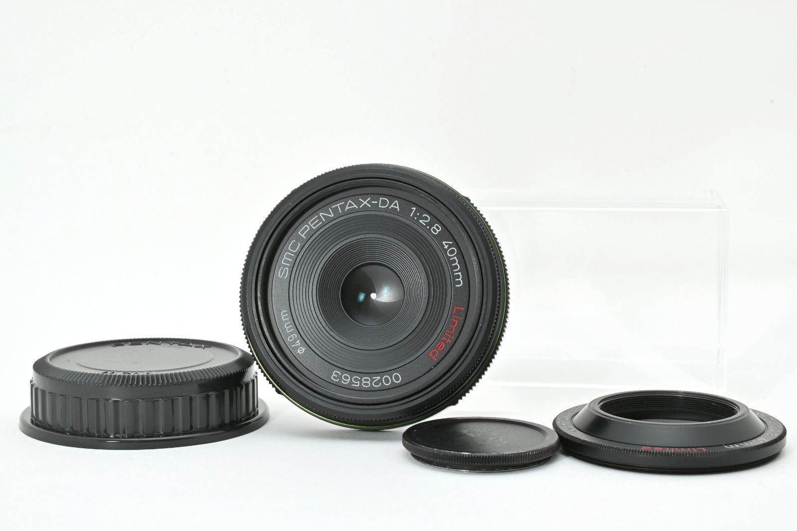 SMC Pentax DA 40mm F2.8 Limited パンケーキレンズ AF フード付 MH-RC 49mm ペンタックスKマウント APS-C 単焦点 コンパクト