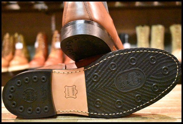  9 D 17年 レッドウィング 9078 Mil 1 Congress Boots チークフェザーストーン ブーツ サイドゴア ミルワン FJ 489 サイドゴアブーツ ブーツ 革靴