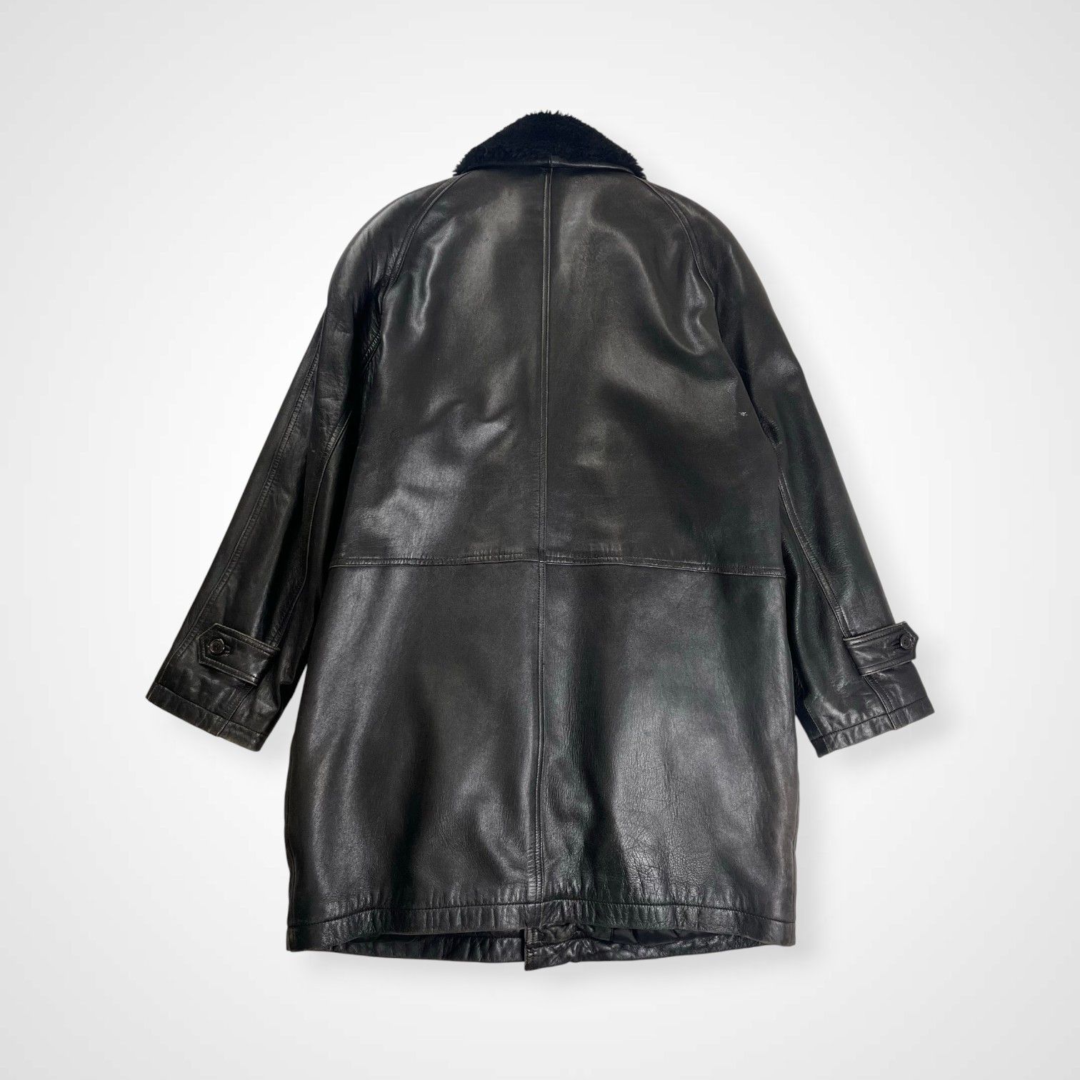 80s Mr.JUNKO ミスタージュンコ スタジャン オールレザー 牛革 楽天