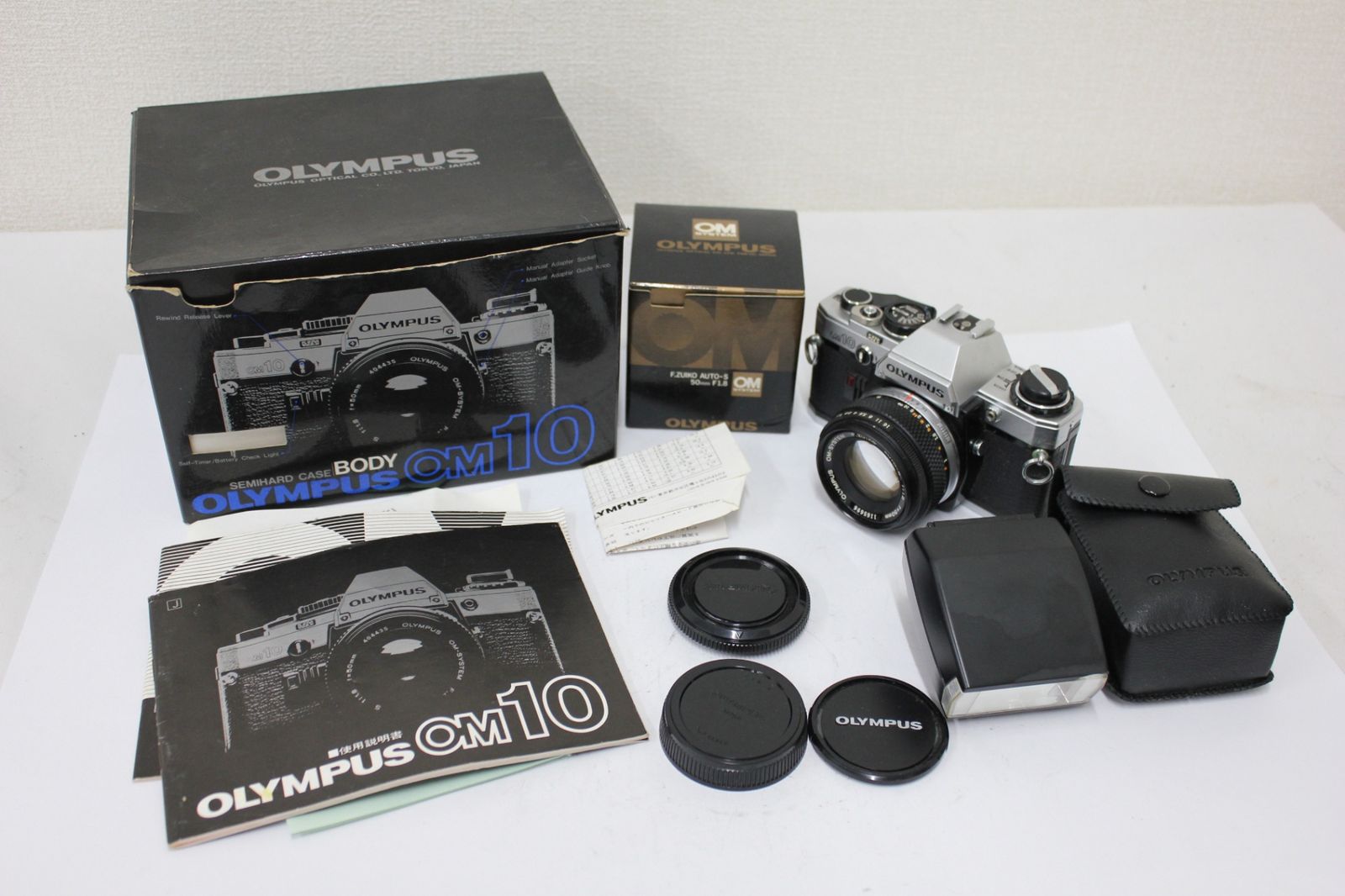 品 元 き オリンパス Olympus OM10 F.ZUIKO AUTO-S 50mm F1.8 ボディレンズセット e3789