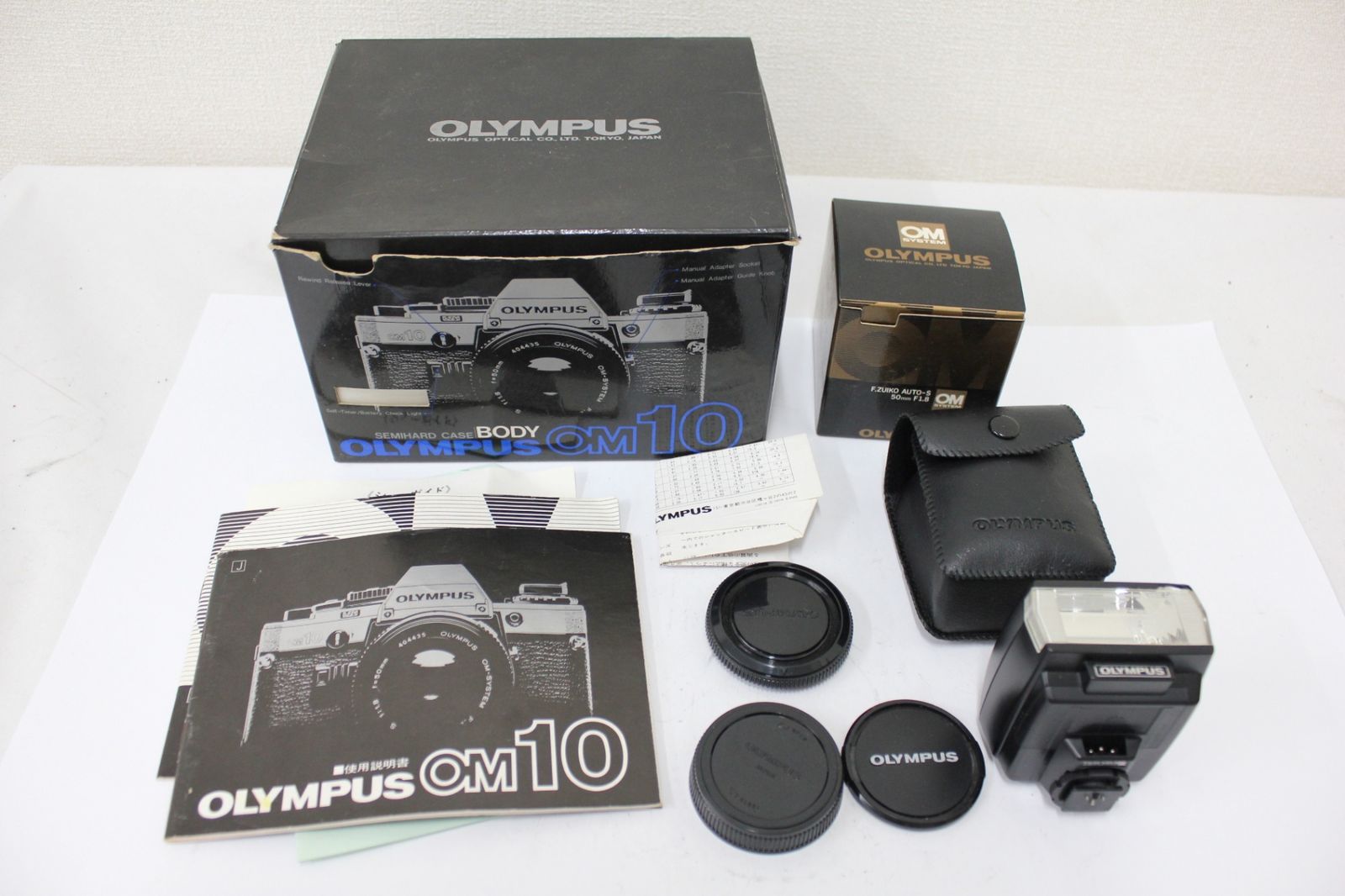 品 元 き オリンパス Olympus OM10 F.ZUIKO AUTO-S 50mm F1.8 ボディレンズセット e3789