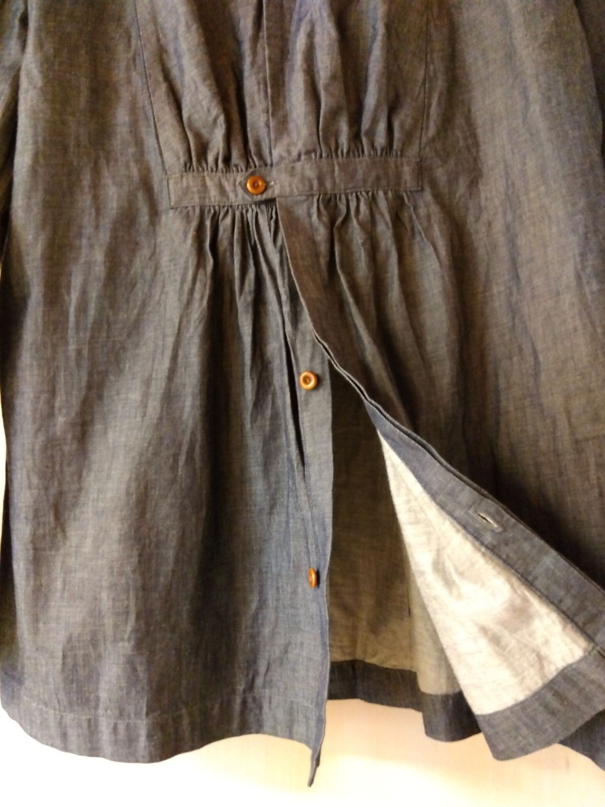 ダンガリー 濃いめネイビー