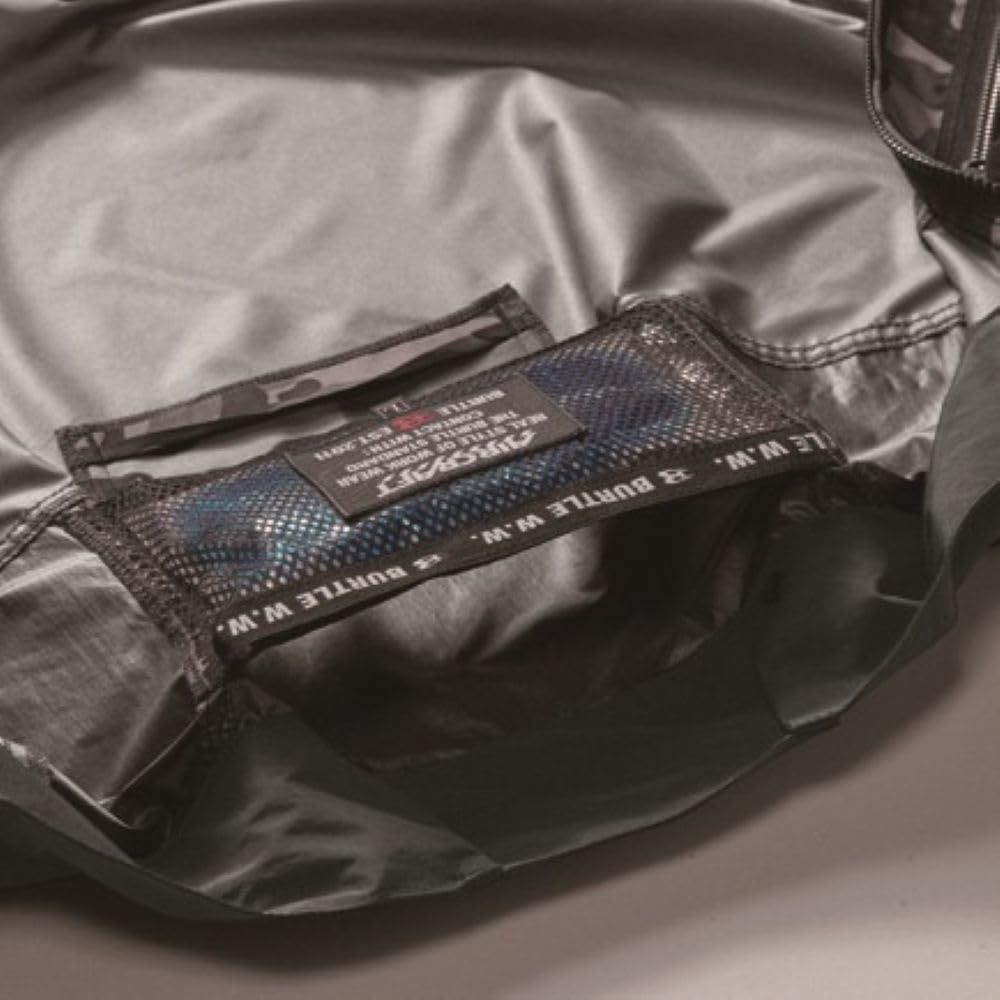 BURTLE バートル 春夏用 エアークラフトタクティカルベスト ユニセックス ブラック AC 1154 35 M