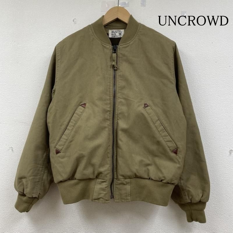 古着 UNCROWD BOMBER JACKET UC-112-018 デッキ ジャケット ミリタリー メンズ 36 ISItems 古着 50146865