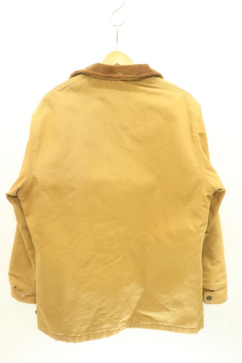 Dickies メンズカバーオール M ダック カバーオール Dickies M キャメル おうどいろ ロゴ