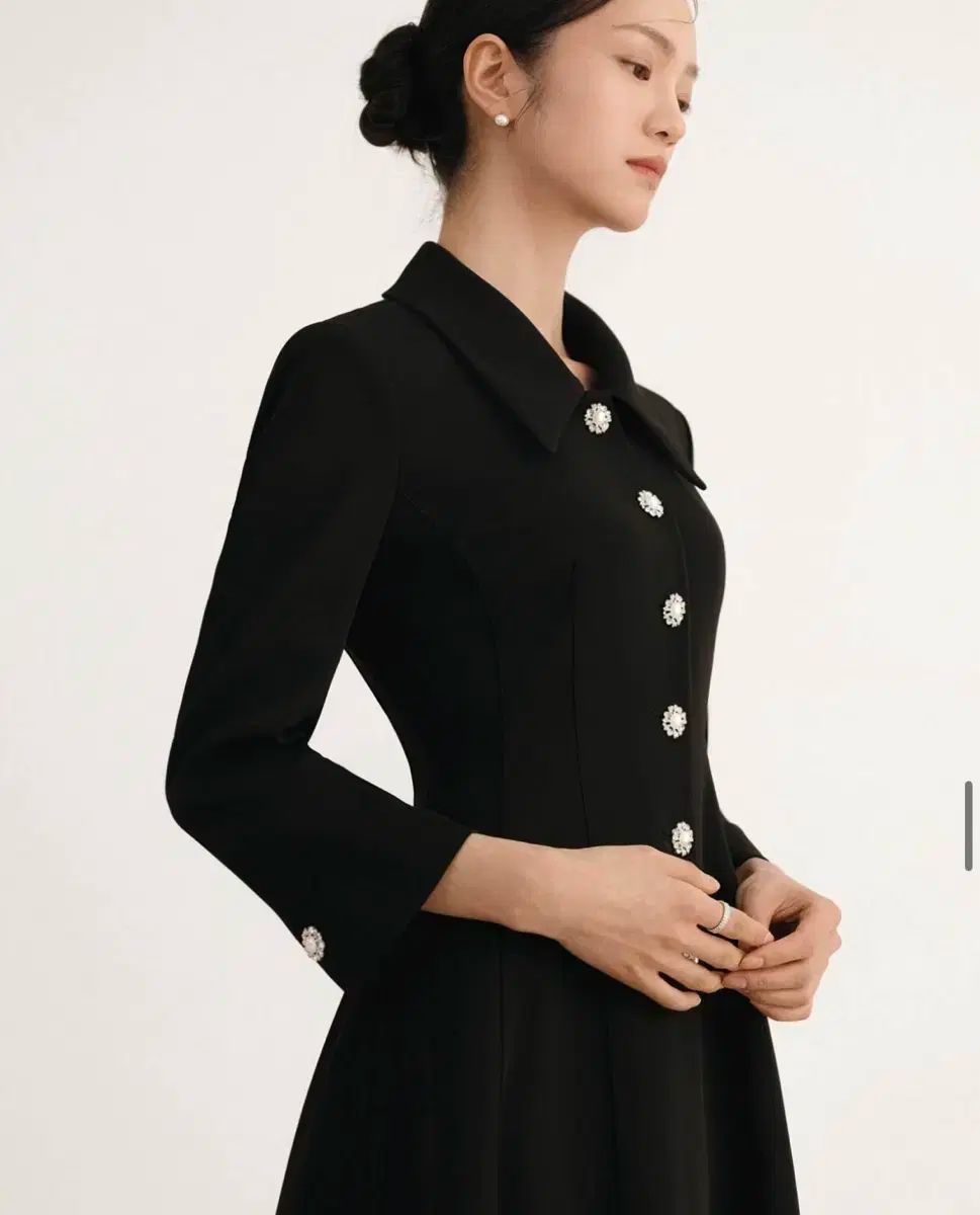 ジスだらけ ジュエリー ONE PIECE ドレス ブラック S サイズ