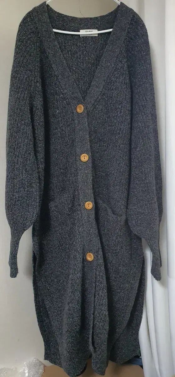 STUDIO TOMBOY スタジオトムボーイ ウール混 ロング ニットカーディガン
