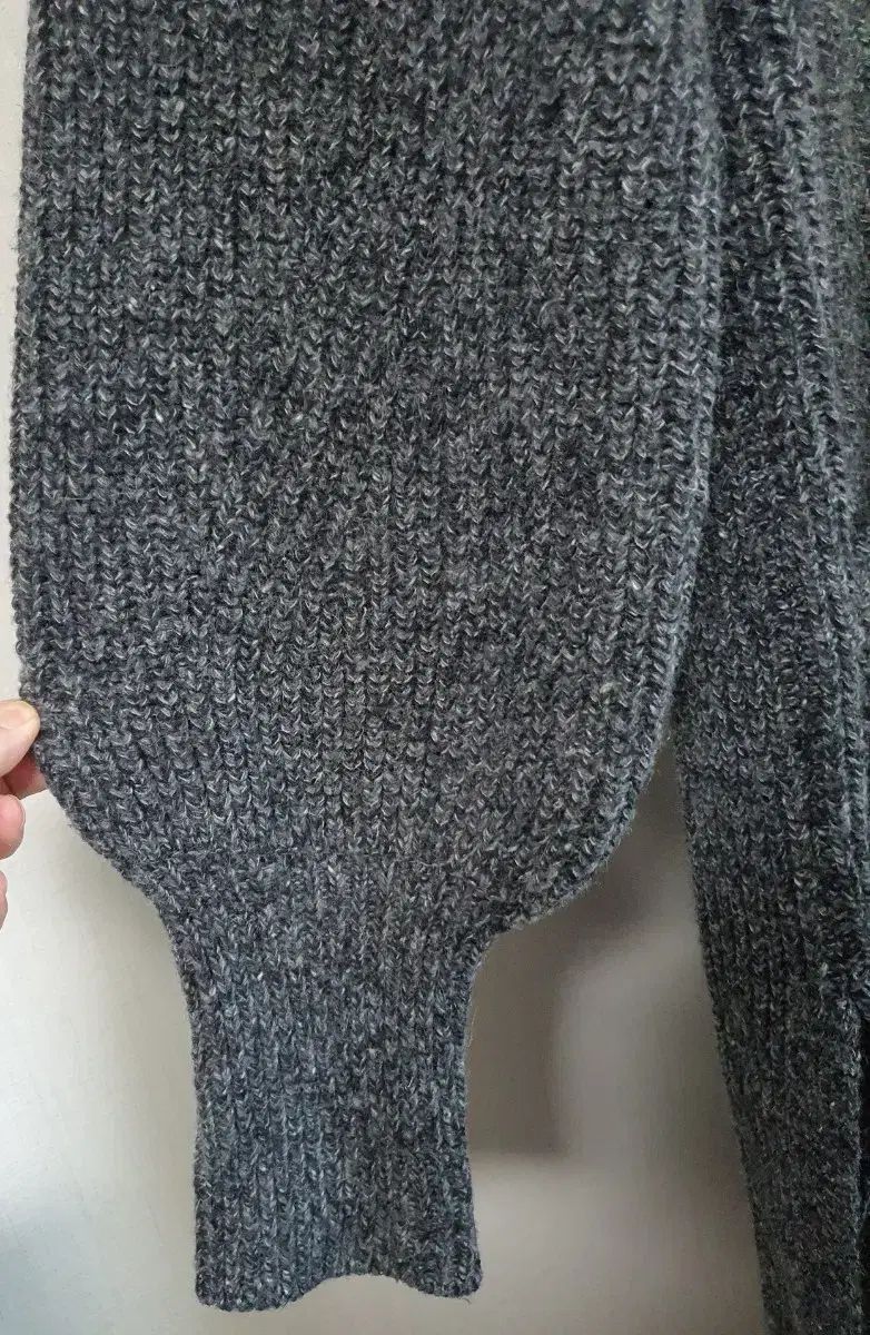 ロング ニットカーディガン