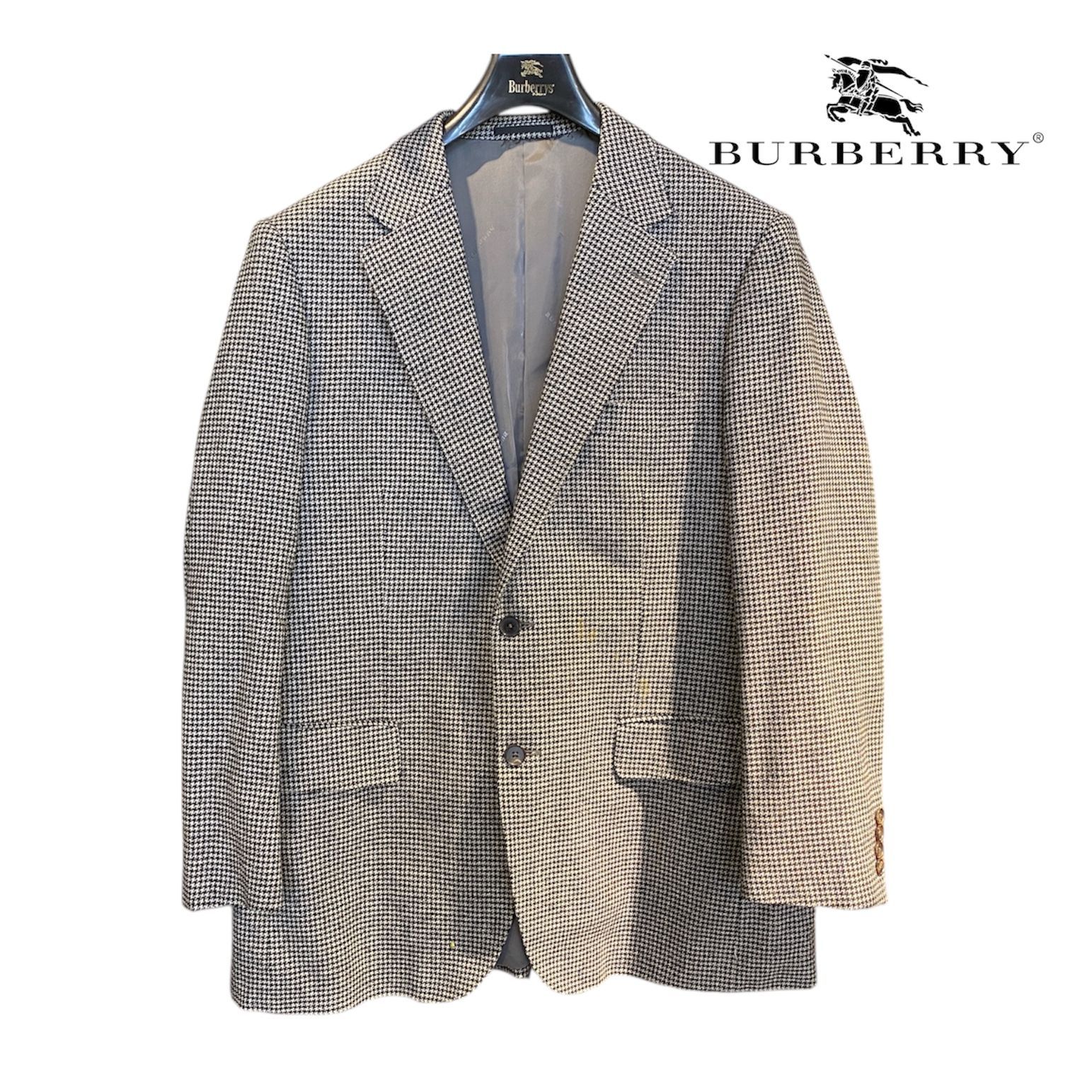 ■希少 バーバリー ロンドン ジャケット テーラードジャケット チェック柄 メンズ■